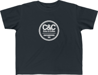 D-Circle in all white on the front, empty back
