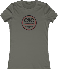 D-Circle Logo in red and black on the front with an empty back on front